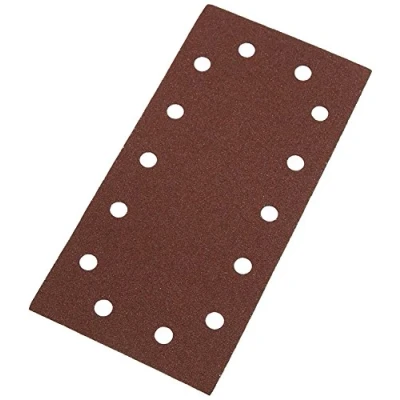 Afbeelding van Silverline Geperforeerde Klittenband Schuurvellen 115 x 230 mm Korrel 80 10 stuks