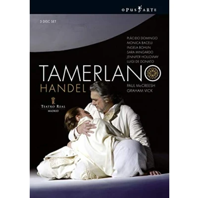 Afbeelding van Domingo/Bacelli/Bohlin/Teatro Real Tamerlano (3 DVD)