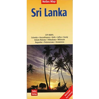Afbeelding van SRI LANKA: CITY MAPS: Colombo, Anuradhapura, Galle, Jaffna, Kandy, Dalada Maluwa, Hikkaduwa, Mihintale, Negombo, Polonnaruwa, Unawatuna