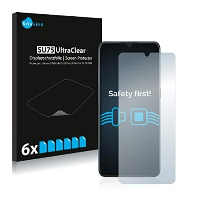 Afbeelding van Savvies (6 Stuks) Schermbeschermer voor Oppo A91 Screen Protector Ultra Transparant
