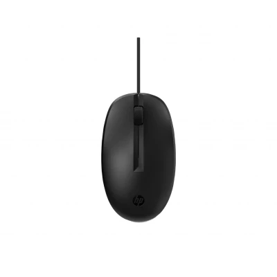 Afbeelding van Muis HP 128 laser bedraad zwart