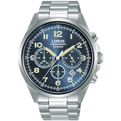 Afbeelding van Lorus RT305KX9 Chrono horloge Quartz horloges Zilverkleur