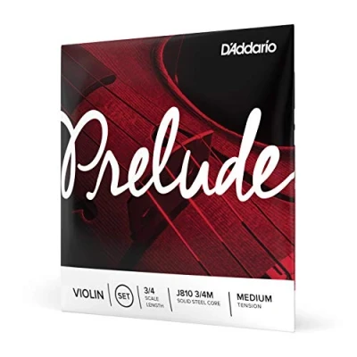 Afbeelding van D&#039;Addario Prelude 3/4 Viool snarenset,standaard spanning