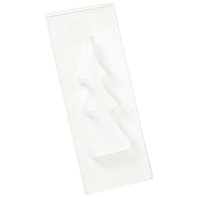 Afbeelding van Rayher Hobby 36063000 gietvorm dennenboom, 9,5 x 25 cm, diepte 3,5 pet, beton gietvorm, om uit te gieten met creatief beton, raysin gietpoeder, was, zeep, transparant