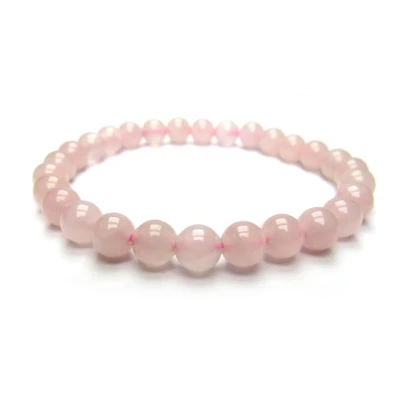 Afbeelding van Edelstenen Armband Rozenkwarts 8mm