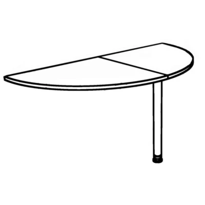 Afbeelding van hjh OFFICE PRO Qa160 Walnoot