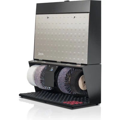 Afbeelding van Heute Polifix 4 Super Schoenpoetsmachine Embossed V2A Black