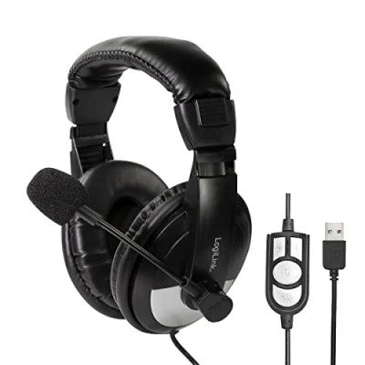 Afbeelding van LogiLink HS0019 USB Bedrade Headset