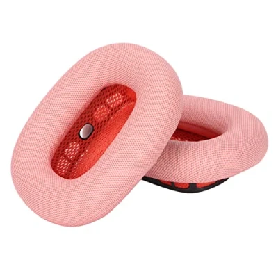 Afbeelding van Oorkussens, Hoofdtelefoon Oorkussens Vervanging Zacht Traagschuim Eiwitleer Oorbeschermers voor Airpod MAX hoofdtelefoon(roze)