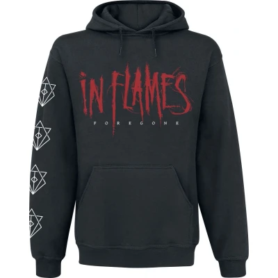 Afbeelding van In Flames Foregone Cover Trui met capuchon zwart L