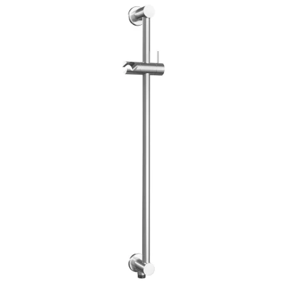 Afbeelding van Brauer Chrome Edition Glijstang 70cm handdouchehouder geïntegreerde wateruitlaat chroom