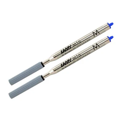 Afbeelding van Lamy M16 M, blauwe balpenvulling van Lamy, 2x, 1