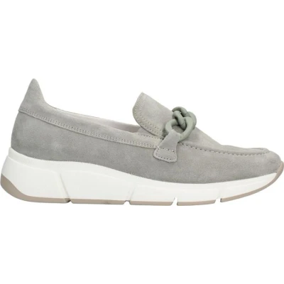 Afbeelding van Gabor Instappers, Dames, Maat: 40.5, Grey Veloursleer