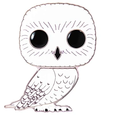 Afbeelding van Funko Pop! Pin: Harry Potter Hedwig (White Faux Suede) Variant Enamel Pin