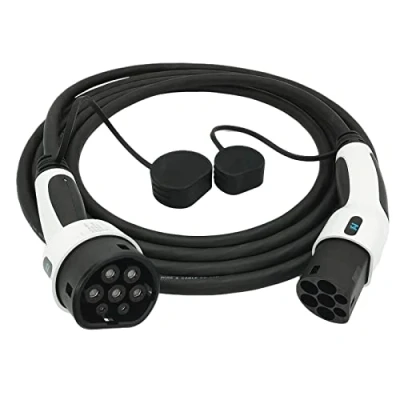 Afbeelding van K.H.O.N.S. EV 22KW type 2 oplaadkabel 3 fasig 32A voor elektrische voertuigen naar laadkabel auto (32A 3P 5M TPU)