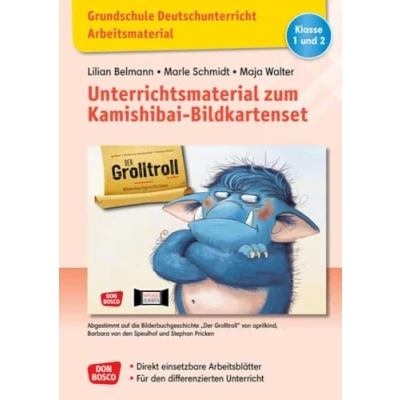 Afbeelding van Grundschule Deutschunterricht. Unterrichtsmaterial zum Kamishibai Bildkartenset: Der Grolltroll: Direkt einsetzbare Arbeitsblätter. Für den differenzierten Unterricht. Klasse 1 und 2
