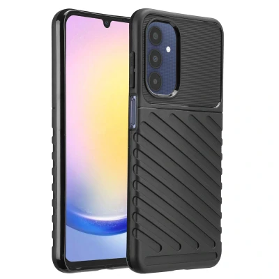 Afbeelding van Samsung Galaxy A26 Hoesje Siliconen en TPU (zacht) imoshion Backcover/Softcase Zwart Telefoonhoesje Shockproof/Valbescherming