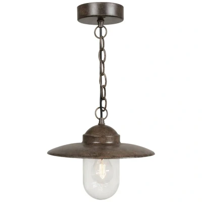 Afbeelding van Nordlux Plafondlamp voor buiten LUXEMBOURG Verzinkt staal, Rusty look