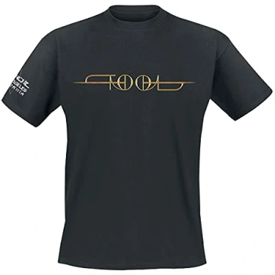 Afbeelding van Tool Heren Tshirt L Gold ISO Zwart