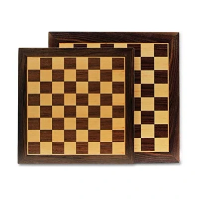 Afbeelding van Cayro Schaakbord, donker hout, afmetingen 40 x cm, ambachtelijke kwaliteit, onberispelijke afwerking, elegant design, robuust en duurzaam, ideaal als cadeau, handgemaakt