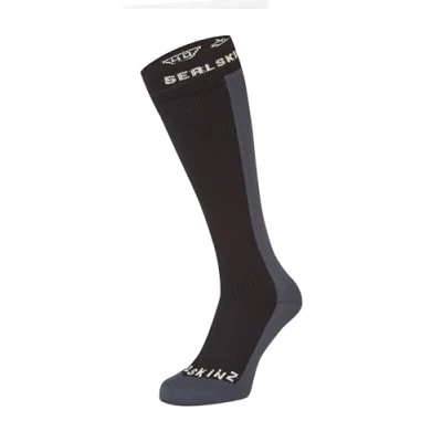 Afbeelding van SEALSKINZ Worstead Waterdichte Koude Weer Knielengte Sok Zwart Large, Zwart, Large