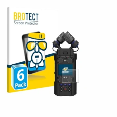 Afbeelding van BROTECT Screenprotector voor Zoom H5 Studio Folie Beschermfolie Beschermglas transparant (6 Stuks)