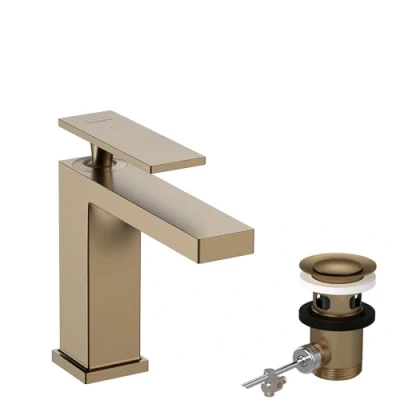 Afbeelding van Hg basin mix 110 tecturis e coolstart with pop up waste set bbr 73014140