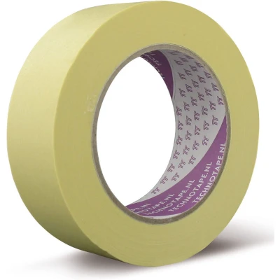 Afbeelding van Technotape afplakband SP lichtgeel 38 mm rol 50 m