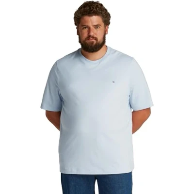 Afbeelding van Tommy Hilfiger Essential TEE Tshirt print, Heren, Maat: XXL, Breezy blue