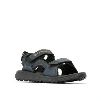 Afbeelding van Columbia Konos Hiker 3 Strap Outdoorsandalen, Heren, Maat: 41, Graphite/black Leer/ synthetisch