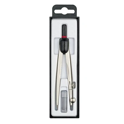 Afbeelding van Rotring Universele Passer Voor Cirkels Tot Max. 320 Mm Diameter, 2 delige Passerdoos: 1 Pas...