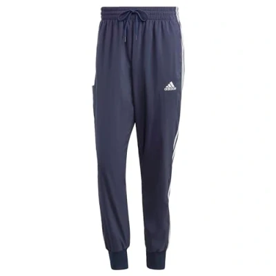 Afbeelding van adidas Sportswear Essentials 3STRIPES Trainingsbroek, Heren, Maat: Large, Legend ink white