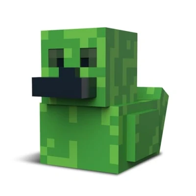 Afbeelding van TUBBZ Boxed Edition: Minecraft Creeper Cosplaying Rubber Duck Vinyl Figuur