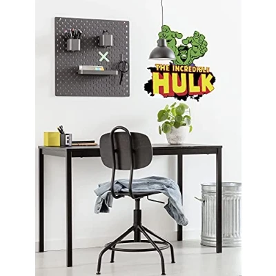 Afbeelding van Komar Wandfolie Hulk Comic Classic 50x70 cm (breedte x hoogte), zelfklevende wandtattoo (1 stuk)