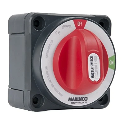 Afbeelding van BEP Marine 770 batterijschakelaar, aan/uit, zwart, eenheidsmaat