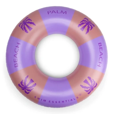 Afbeelding van Palm Trees Paars/Oranje Zwemband 120 cm