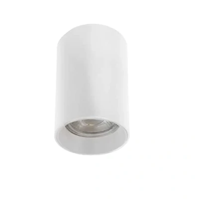 Afbeelding van Wonderlamp W T000040 plafondlamp in minimalistische stijl Basic II voor woonkamer, slaapkamer, keuken, wit, GU10 gloeilamp