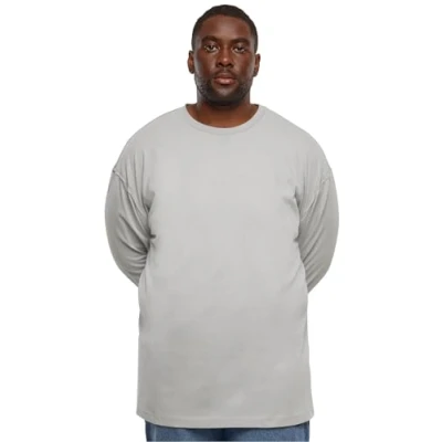 Afbeelding van Urban Classics Longsleeve, Heren, Maat: XL, Lightasphalt
