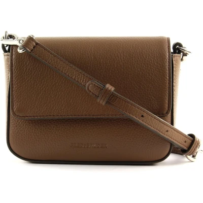 Afbeelding van FREDsBRUDER Leren Koppeling Schoudertas Bella Savona Chestnut Bruine