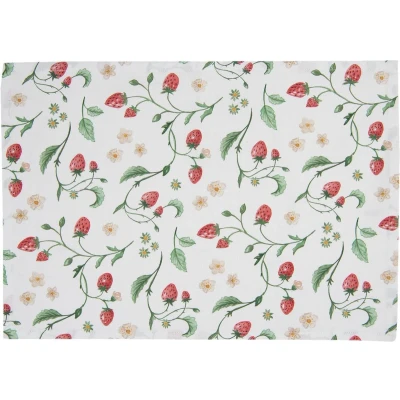 Afbeelding van Clayre &amp; Eef Multi Placemat 6 stuks 48*33 cm SPL WIS40