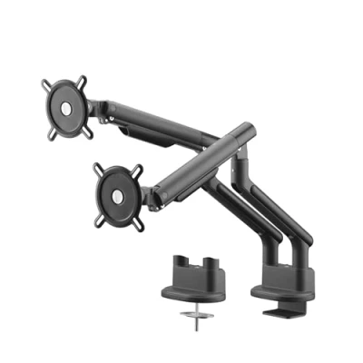 Afbeelding van One For All Design universele dubbele monitor arm (DM7210) zwart