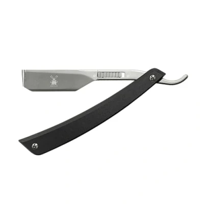 Afbeelding van ENTHUSIAST straight razor Mühle scheermes voor verwisselbare mesjes, Zwart