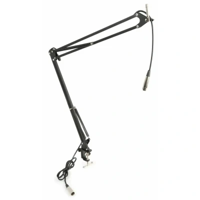 Afbeelding van Vonyx verstelbare broadcast microfoon arm tafelmontage
