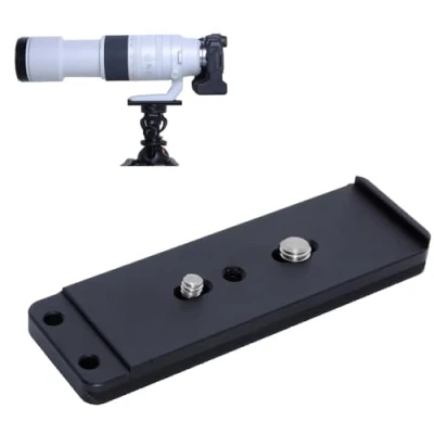 Afbeelding van iShoot Arca Swiss Fit Camera Quick Release Plate Compatibel met Canon RF 200 800mm F6.3 9 IS USM Statief Mount Ring Lens Kraag Ondersteuning Beugel, Gebruikt voor Hoofd Klem