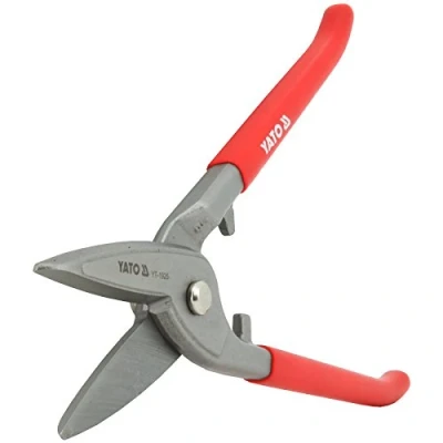 Afbeelding van YATO Blikschaar Berlijn patroon recht 255 mm rood