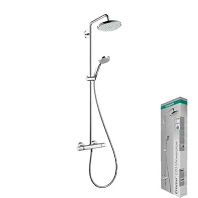 Afbeelding van Hansgrohe Croma 220 Ecostat Comfort showerpipe