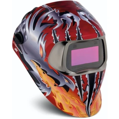 Afbeelding van 3M 752420 Speedglas 100 Laskap Razor Dragon met lasfilter 100V ADF kleur 8 12