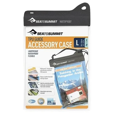 Afbeelding van Sea To Summit TPU Guide Accessory Case Large Waterdichte Hoes Zwart Moneybelts &amp; Documenttasjes