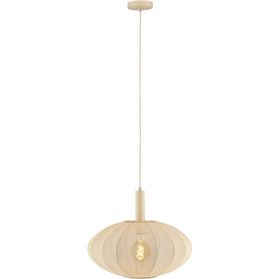 Afbeelding van Lucide Corina Hanglamp Ø 50 Cm 1xe27 Beige