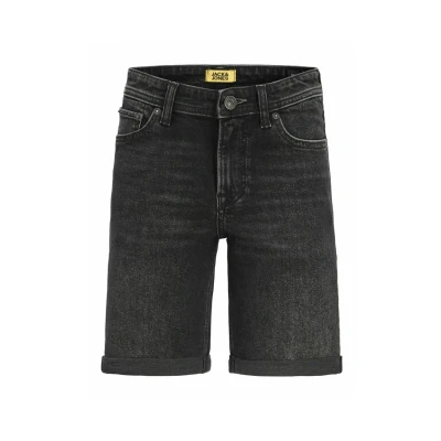 Afbeelding van Jack &amp; Jones Junior Jeansshort voor kinderen, Maat: 134, Black denim